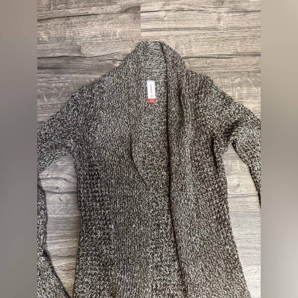 No Boundaries Monochrome Knit Cardigan - Picture 5 of 6